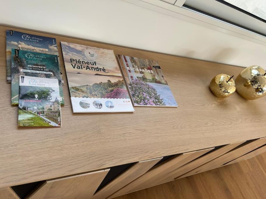 Grande Maison Neuve A 100 M De La Plage Pleneuf-Val-Andre Exteriér fotografie